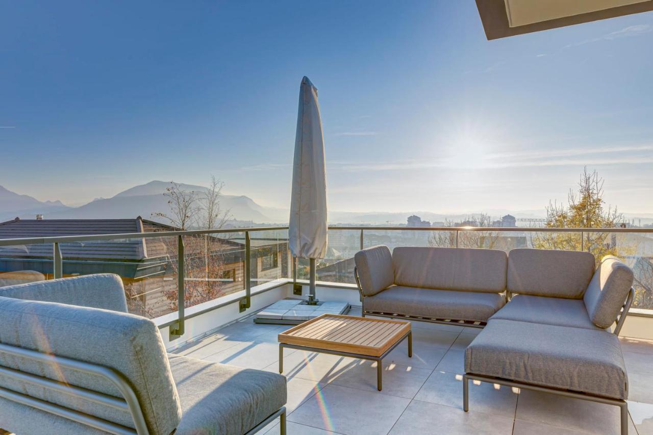 Serenity - 3 Bedroom Top Floor Apartment Parking & Lake View Terrace Анси Экстерьер фото